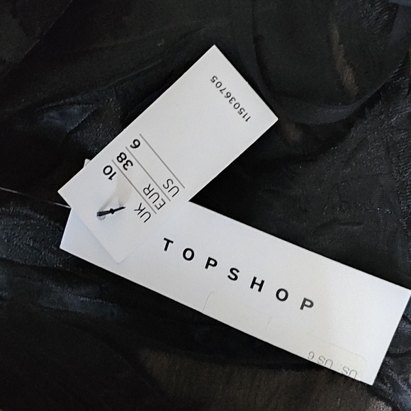 New Topshop Party Top Size 6 - Picture 9 of 11